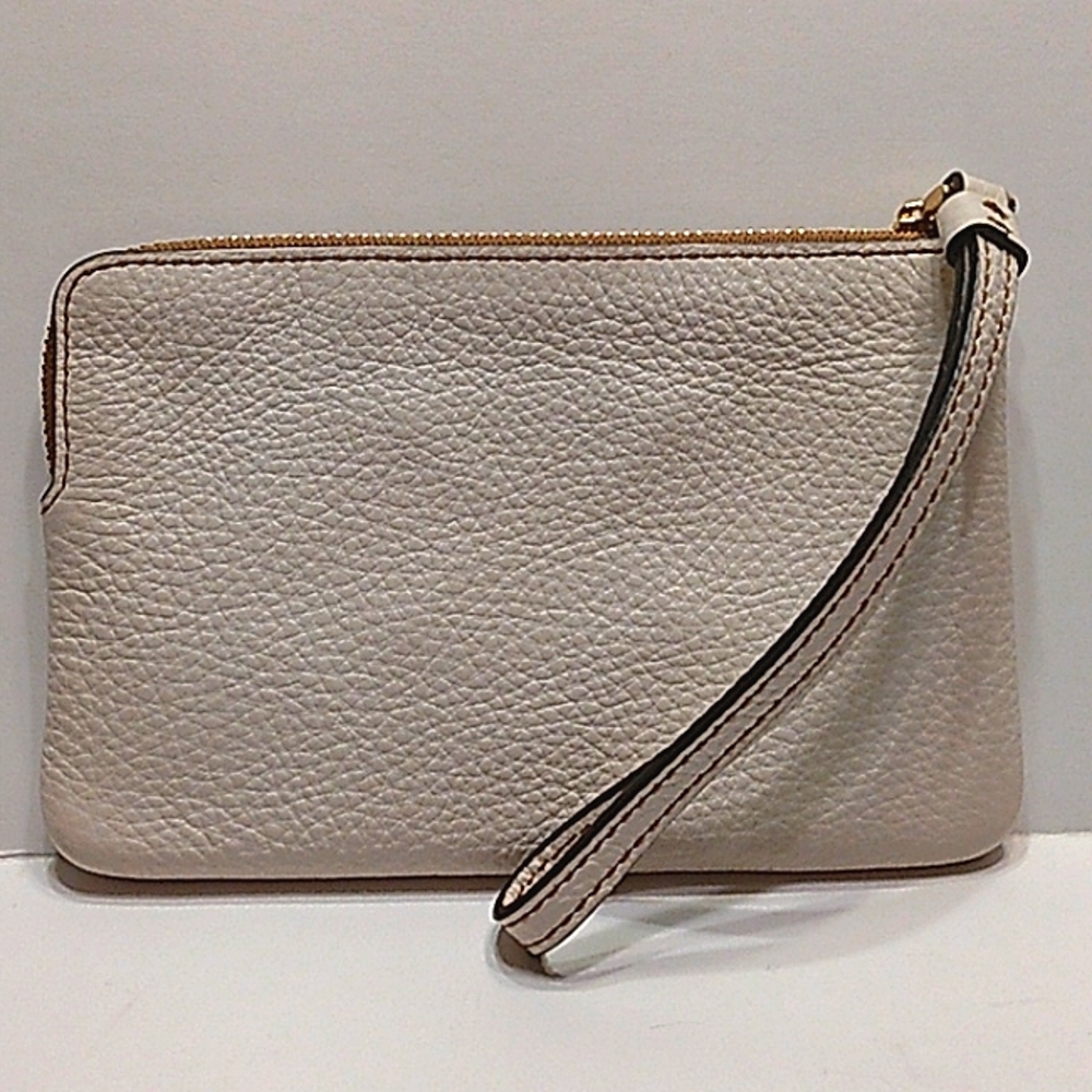 Brand New~Limited Edition COACH Leather Corner Zip Rainbow Roller Skate Wristlet - Picture 12 of 14